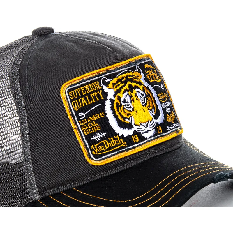kasketter-buet-gra-snapback-af-von-dutch
