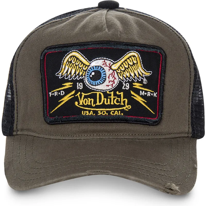 brun-og-sort-trucker-kasket-truck06-fra-von-dutch