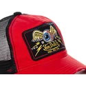kasketter-buet-rod-snapback-af-von-dutch