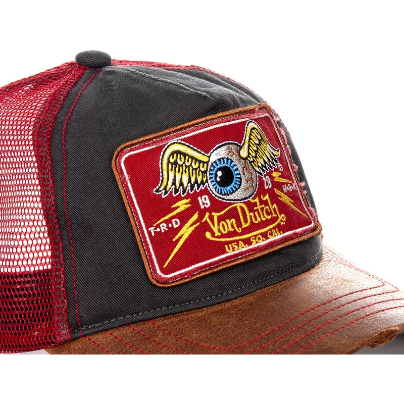 kasketter-buet-sort-snapback-af-von-dutch