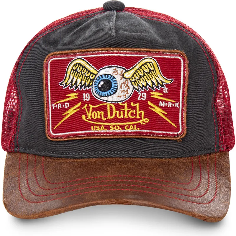 kasketter-buet-sort-snapback-af-von-dutch