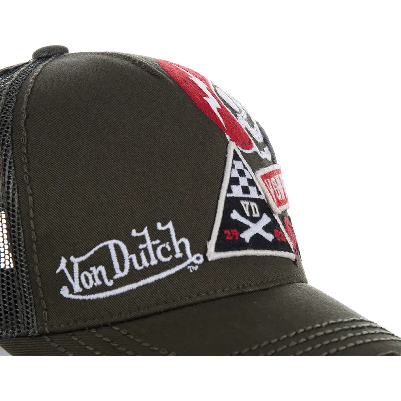 kasketter-buet-brun-snapback-af-von-dutch
