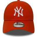 kasketter-buet-orange-justerbar-rem-9forty-essential-fra-new-york-yankees-mlb-af-new-era