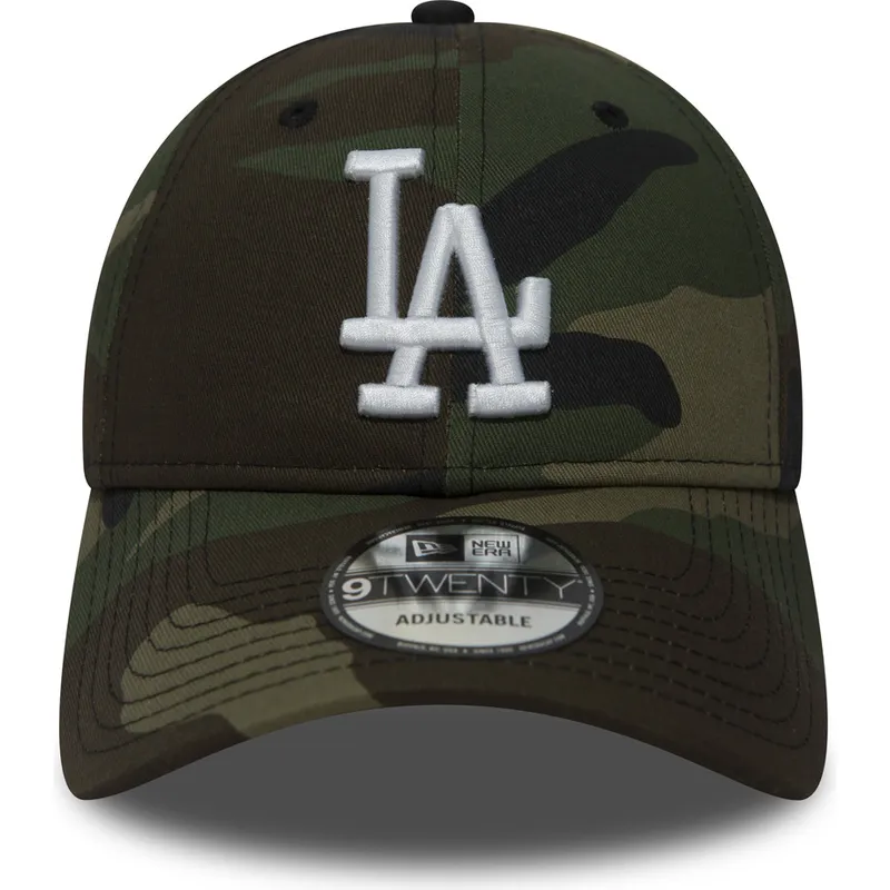 kasketter-buet-camouflage-justerbar-rem-9twenty-essential-packable-fra-los-angeles-dodgers-mlb-af-new-era