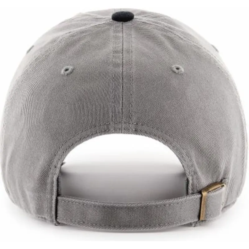 kasketter-buet-gra-justerbar-rem-negro-fra-new-york-yankees-mlb-af-47-brand