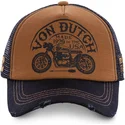 von-dutch-crew6-brun-og-sort-trucker-kasket