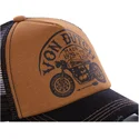 von-dutch-crew6-brun-og-sort-trucker-kasket