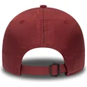 new-york-yankees-mlb-9forty-ripstop-justerbar-bordeaux-kasket-med-sort-logo-fra-new-era
