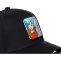 kasketter-buet-sort-snapback-bulma-dragon-ball-af-capslab