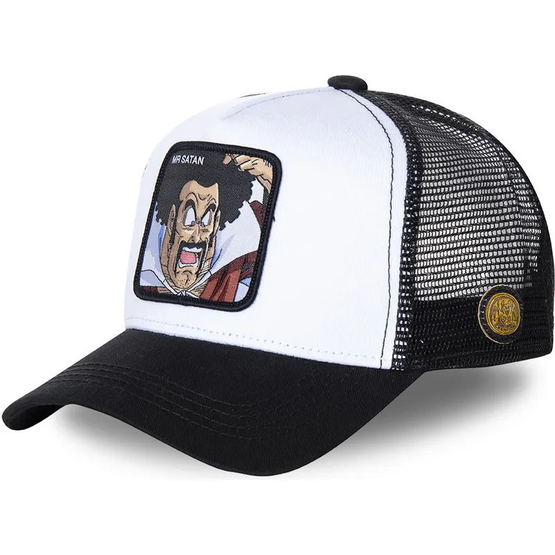 kasketter-buet-hvid-snapback-mr-satan-dragon-ball-af-capslab