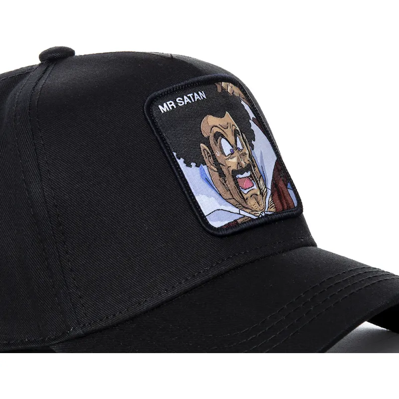 kasketter-buet-sort-snapback-mr-satan-dragon-ball-af-capslab kasketter-buet-sort-snapback-mr-satan-dragon-ball-af-capslab