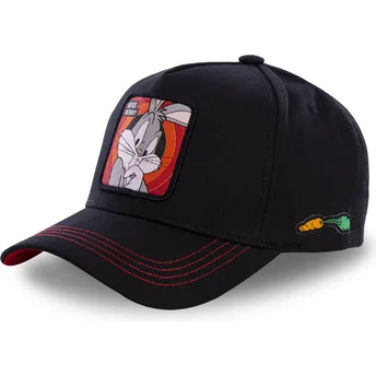 kasketter-buet-sort-snapback-bugs-bunny-looney-tunes-af-capslab