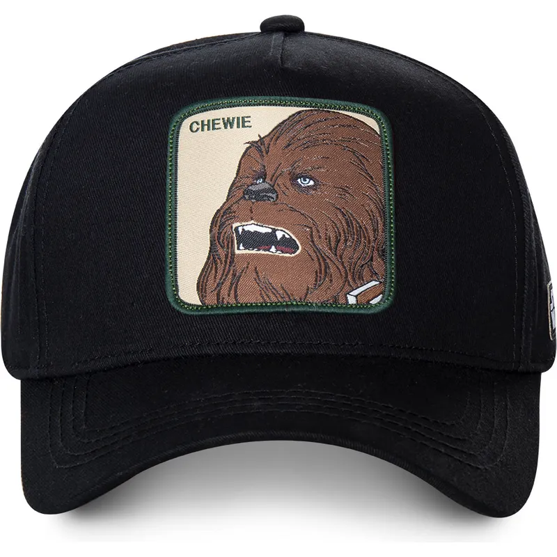 kasketter-buet-sort-snapback-chewbacca-star-wars-af-capslab