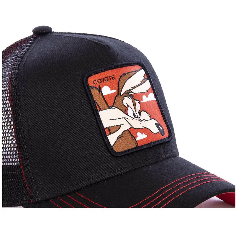 sort-trucker-kasket-coyote-coy1-looney-tunes-fra-capslab