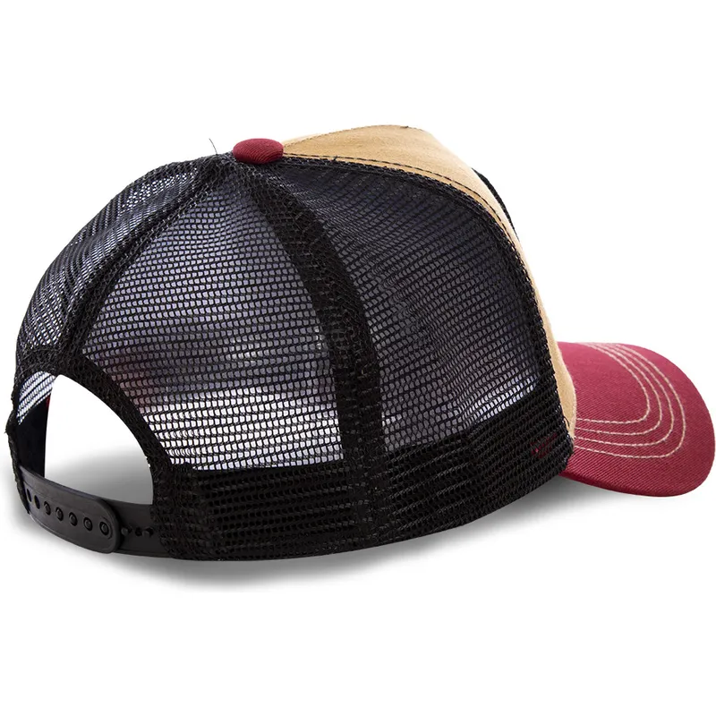 brun-sort-og-rod-trucker-kasket-coyote-coy2-looney-tunes-fra-capslab