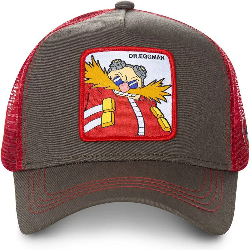 kasketter-buet-gra-snapback-doctor-eggman-sonic-the-hedgehog-af-capslab