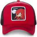 kasketter-buet-rod-snapback-knuckles-the-echidna-sonic-the-hedgehog-af-capslab