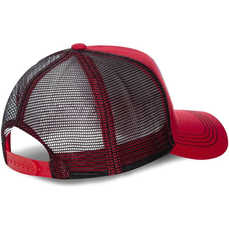 kasketter-buet-rod-snapback-knuckles-the-echidna-sonic-the-hedgehog-af-capslab