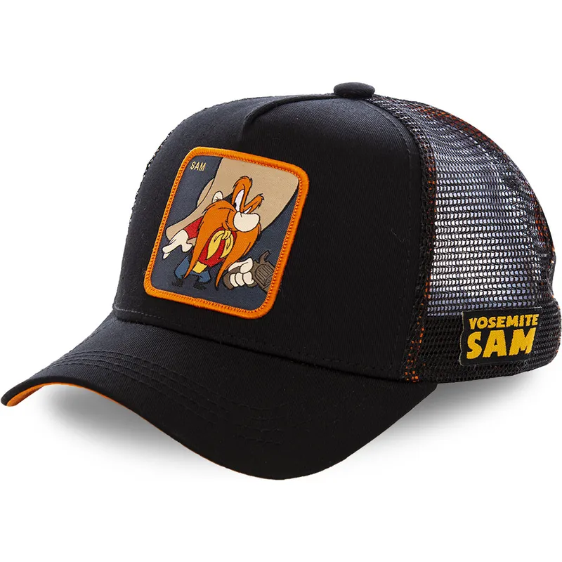 trucker-kasket-sort-sam-bigotes-sam1-looney-tunes-fra-capslab