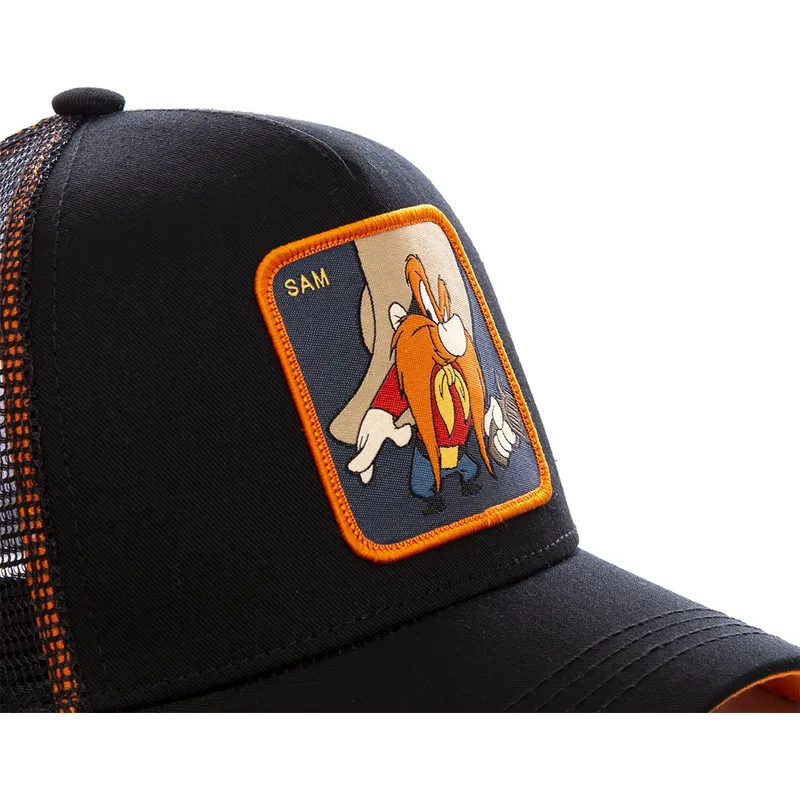 trucker-kasket-sort-sam-bigotes-sam1-looney-tunes-fra-capslab