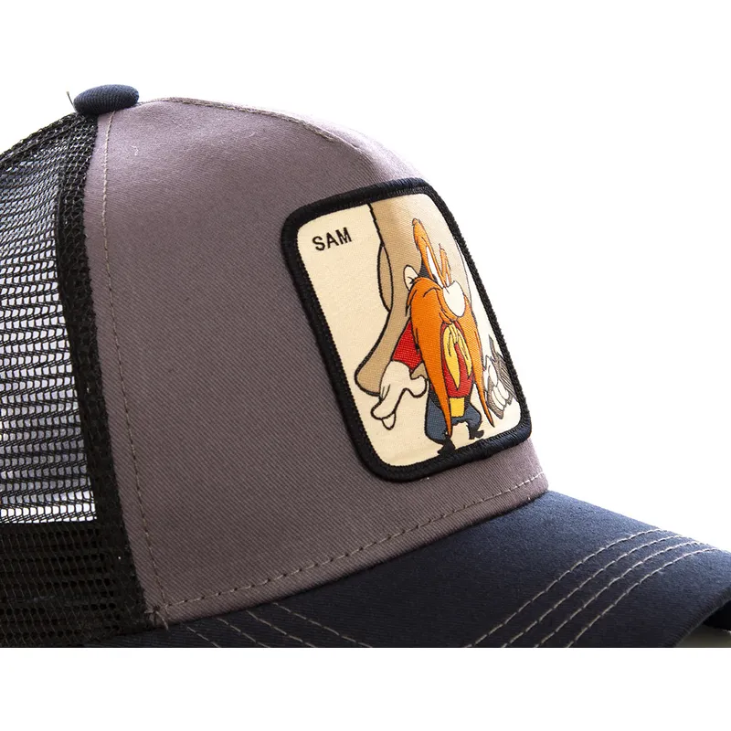 kasketter-buet-gra-snapback-sam-bigotes-looney-tunes-af-capslab
