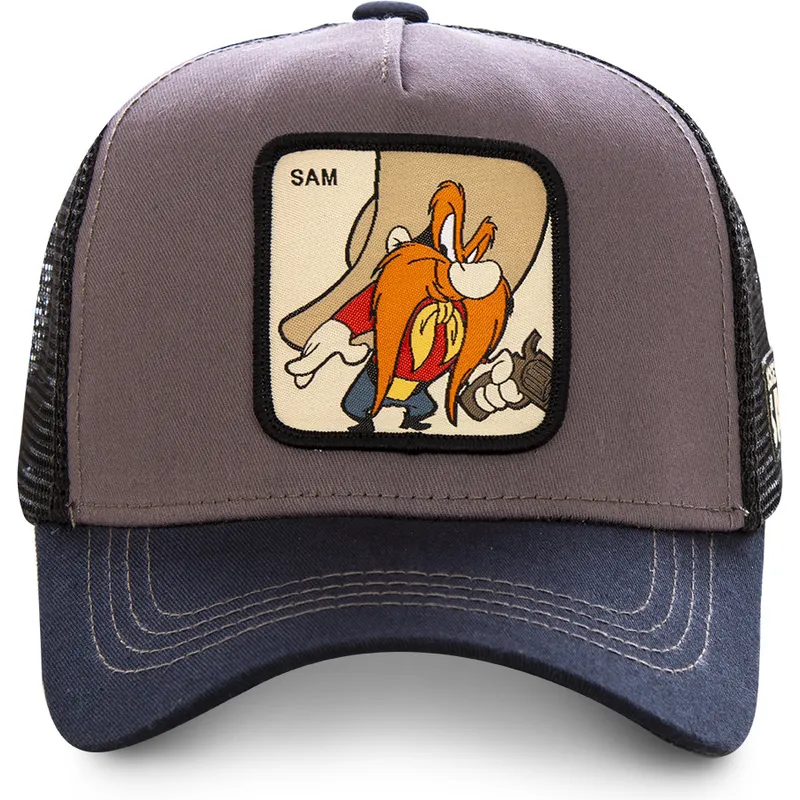 kasketter-buet-gra-snapback-sam-bigotes-looney-tunes-af-capslab