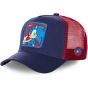 kasketter-buet-marinebla-snapback-sonic-sonic-the-hedgehog-af-capslab