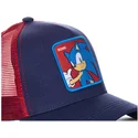kasketter-buet-marinebla-snapback-sonic-sonic-the-hedgehog-af-capslab
