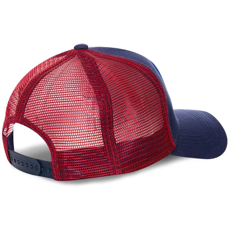 kasketter-buet-marinebla-snapback-sonic-sonic-the-hedgehog-af-capslab