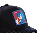 kasketter-buet-sort-snapback-sonic-sonic-the-hedgehog-af-capslab