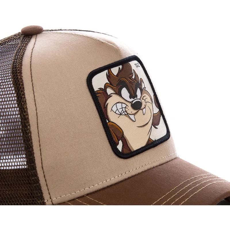 brun-trucker-kasket-tasmansk-djaevel-taz2-looney-tunes-fra-capslab