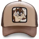 brun-trucker-kasket-tasmansk-djaevel-taz2-looney-tunes-fra-capslab