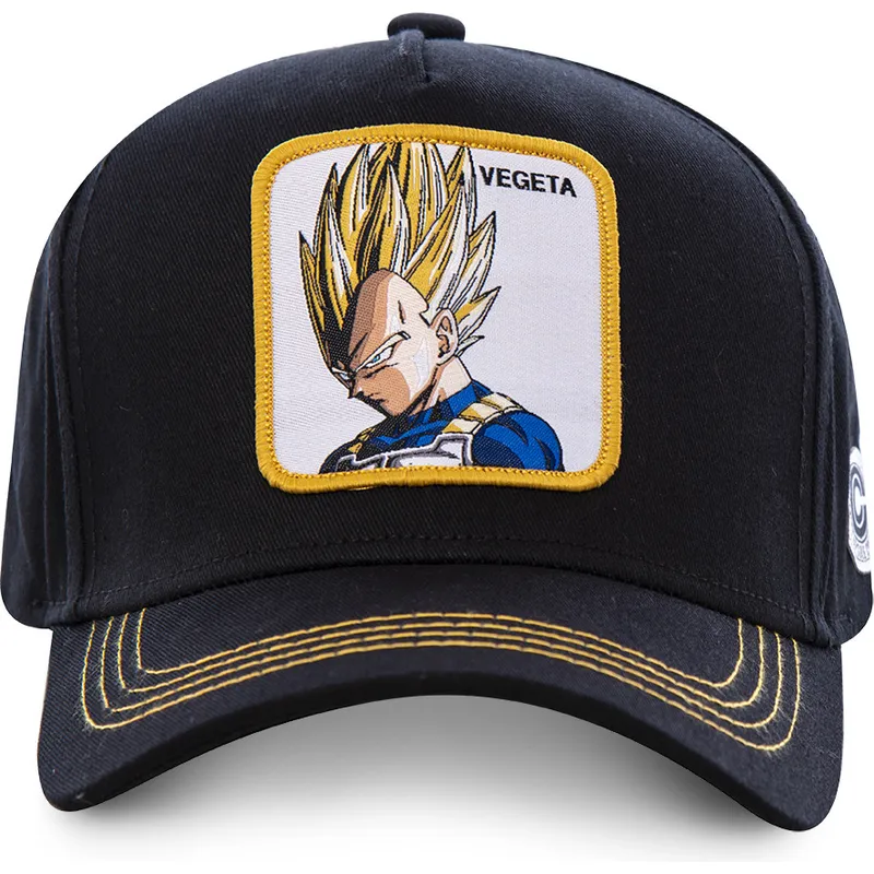 kasketter-buet-sort-snapback-vegeta-dragon-ball-af-capslab