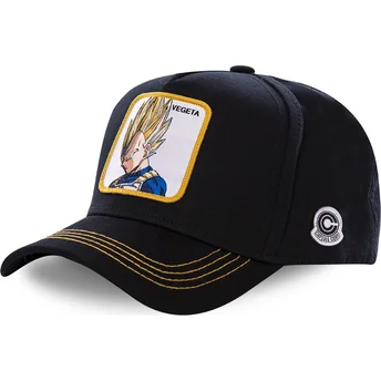 kasketter-buet-sort-snapback-vegeta-dragon-ball-af-capslab