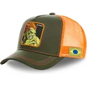 capslab-blanka-bla-street-fighter-gron-og-orange-trucker-cap
