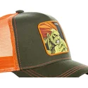 capslab-blanka-bla-street-fighter-gron-og-orange-trucker-cap