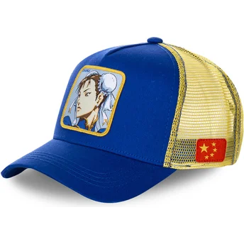 kasketter-buet-bla-snapback-chun-li-street-fighter-af-capslab