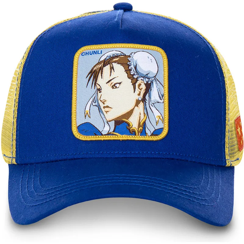 kasketter-buet-bla-snapback-chun-li-street-fighter-af-capslab