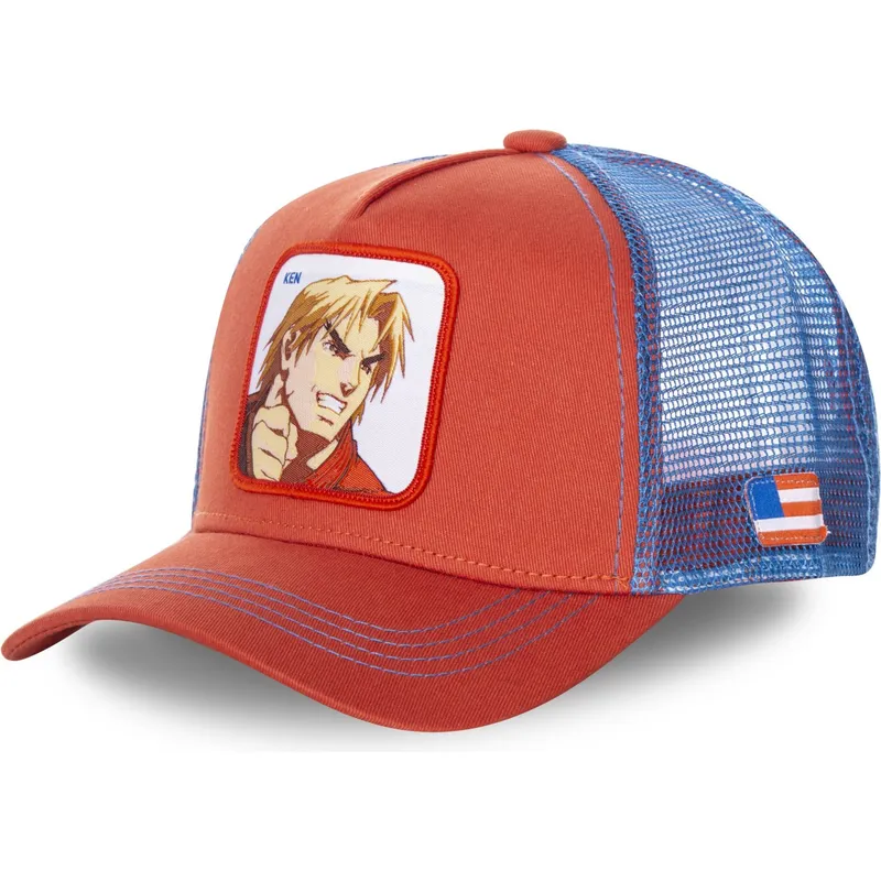 kasketter-buet-rod-snapback-ken-masters-street-fighter-af-capslab