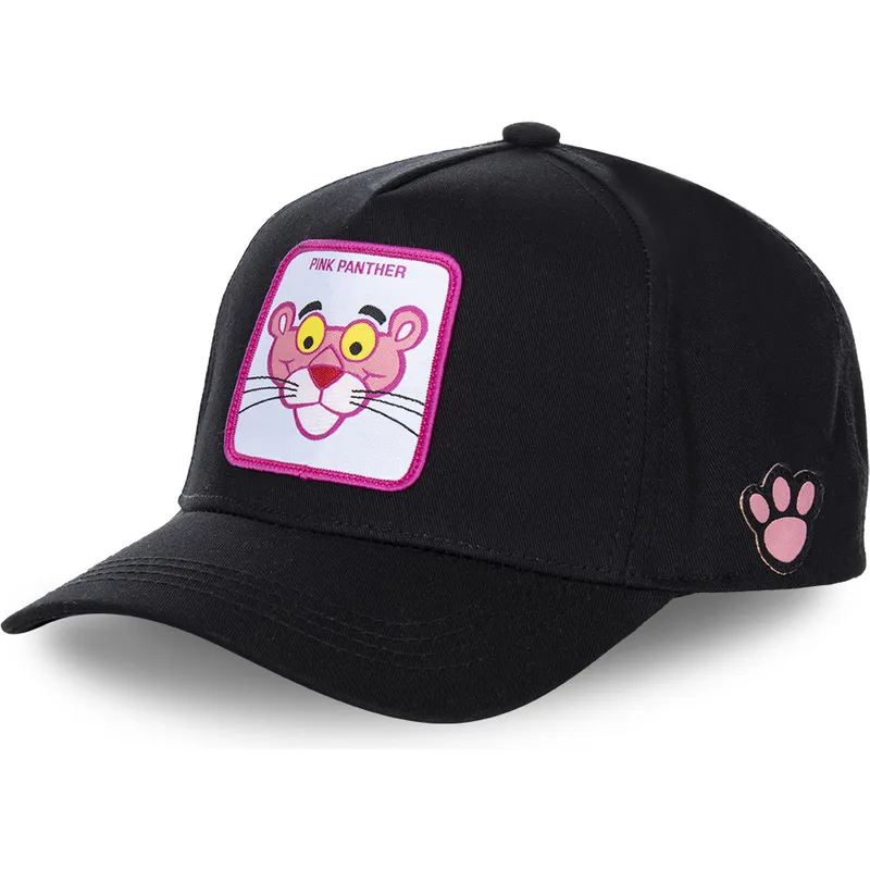 kasketter-buet-sort-snapback-den-lyserode-panter-den-lyserode-panter-af-capslab