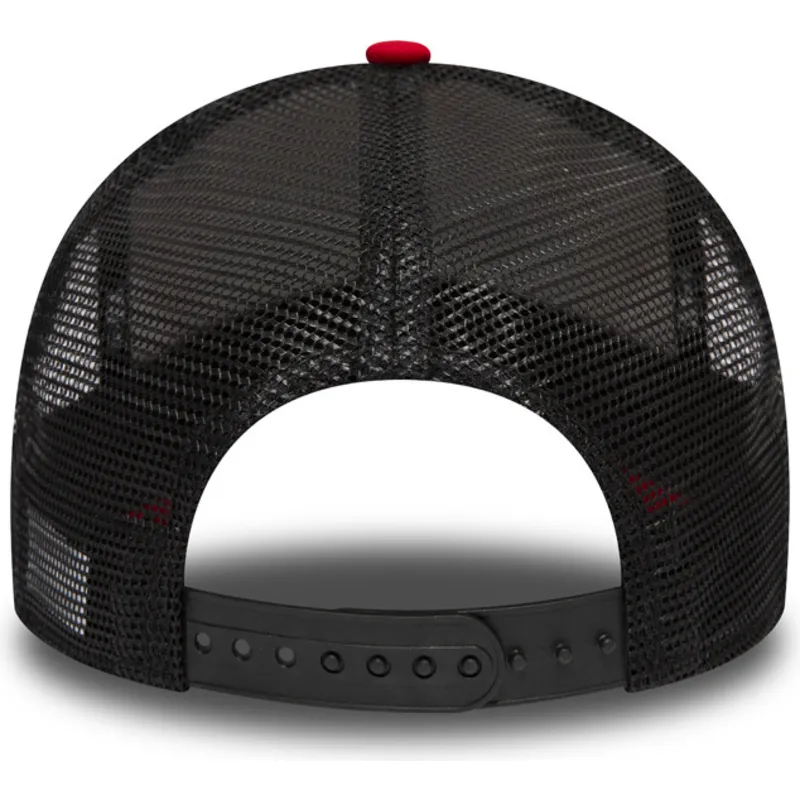 kasketter-buet-rod-snapback-a-frame-af-new-era
