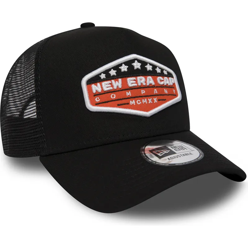 kasketter-buet-sort-snapback-a-frame-af-new-era