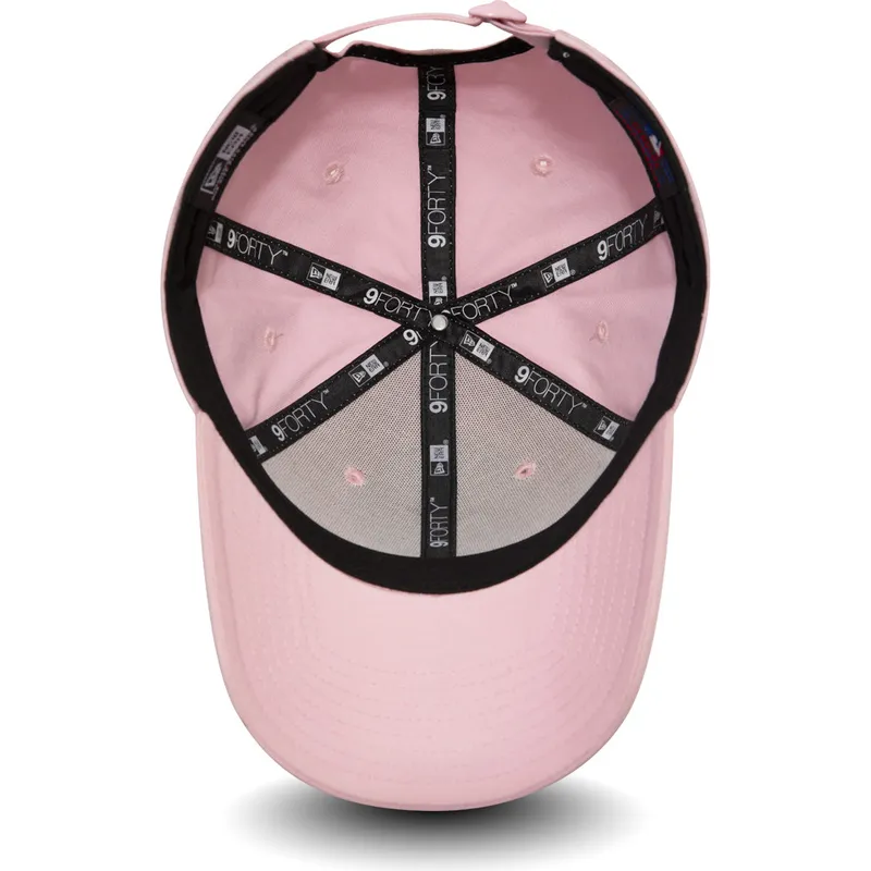 kasketter-buet-rosa-justerbar-rem-9forty-essential-fra-boston-red-sox-mlb-af-new-era