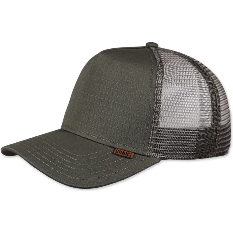 djinns-m-ribstop-gron-trucker-kasket