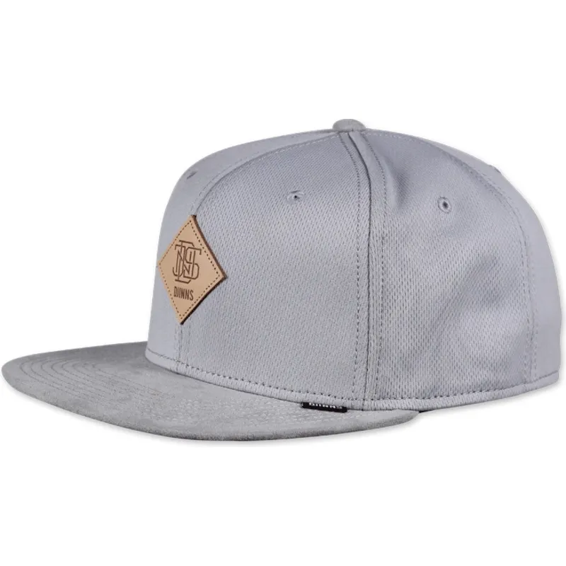 kasketter-6-panel-gra-snapback-af-djinns