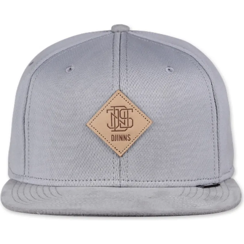 kasketter-6-panel-gra-snapback-af-djinns