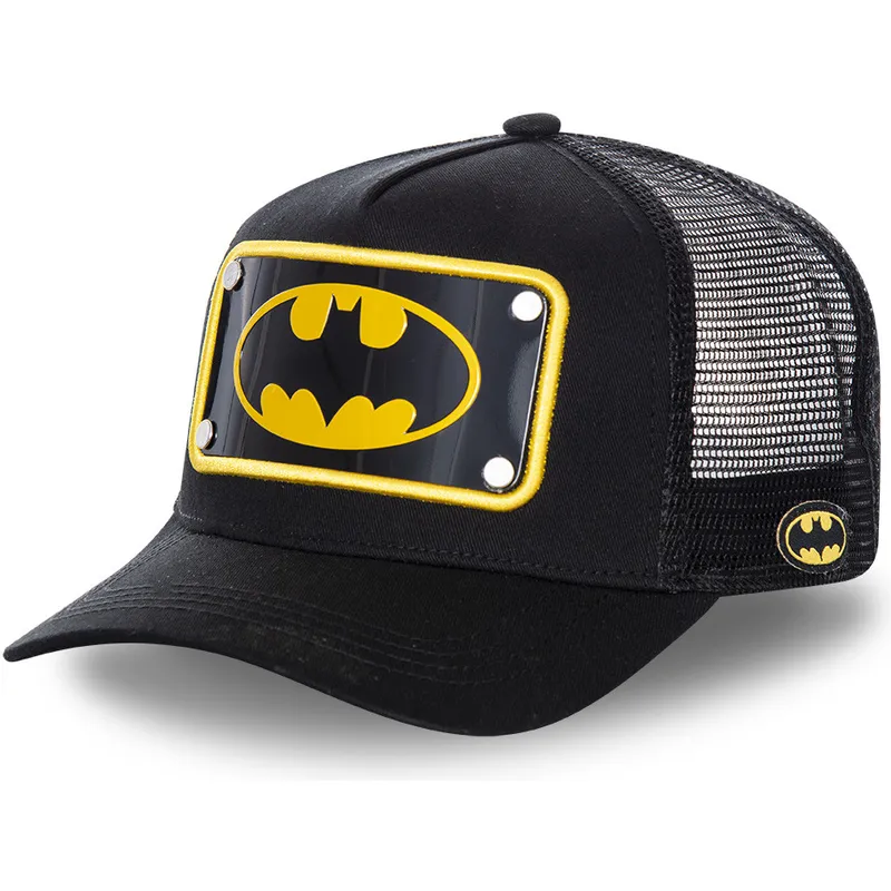 kasketter-buet-sort-snapback-batman-dc-comics-af-capslab