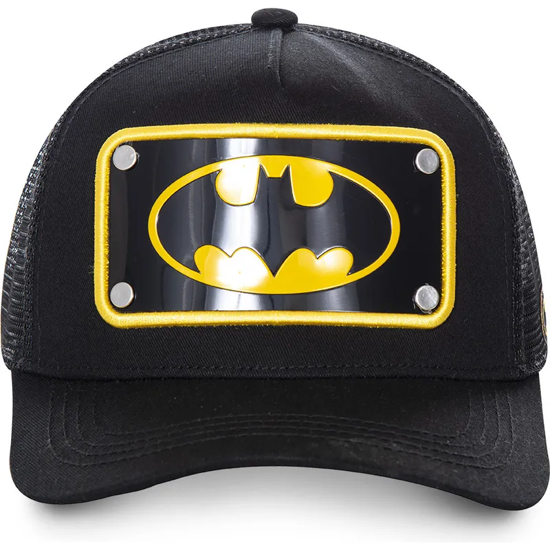 kasketter-buet-sort-snapback-batman-dc-comics-af-capslab