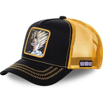 trucker-kasket-sort-og-gul-son-gohan-super-saiyan-2-dbzsup-dragon-ball-fra-capslab