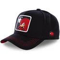 kasketter-buet-sort-snapback-knuckles-the-echidna-sonic-the-hedgehog-af-capslab